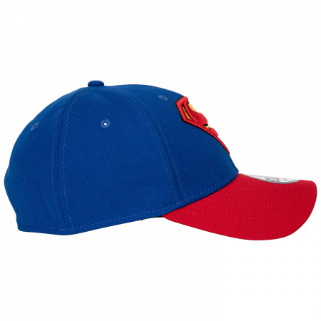 Superman Symbol Blue & Red 39Thirty Fitted Hat
